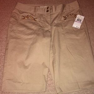 Khaki Shorts by Michael Kors